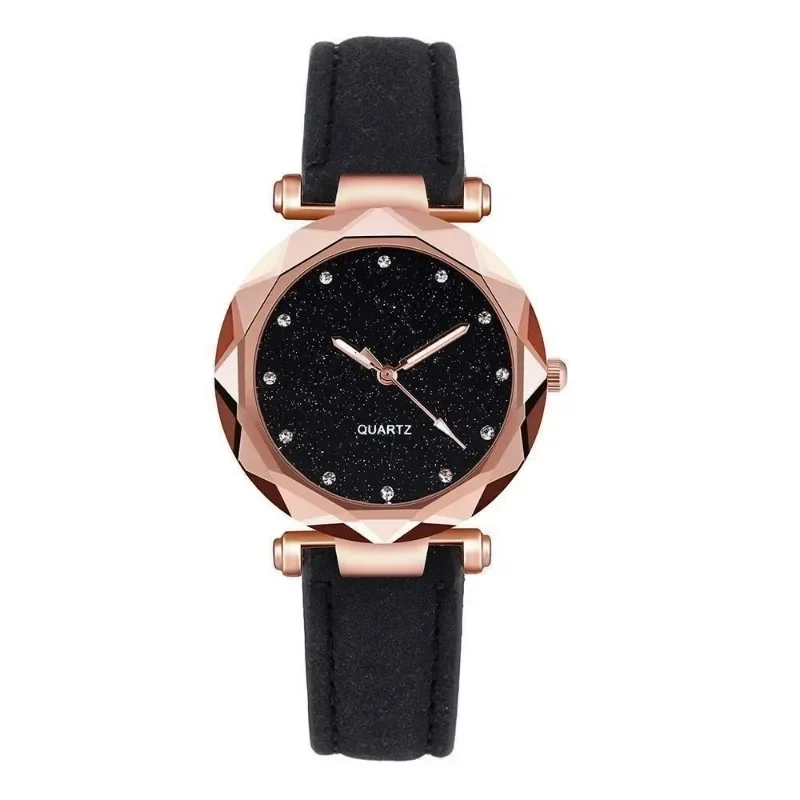 Ladies Women Quartz Watch Causal Dress Watches Leather Strap Watch