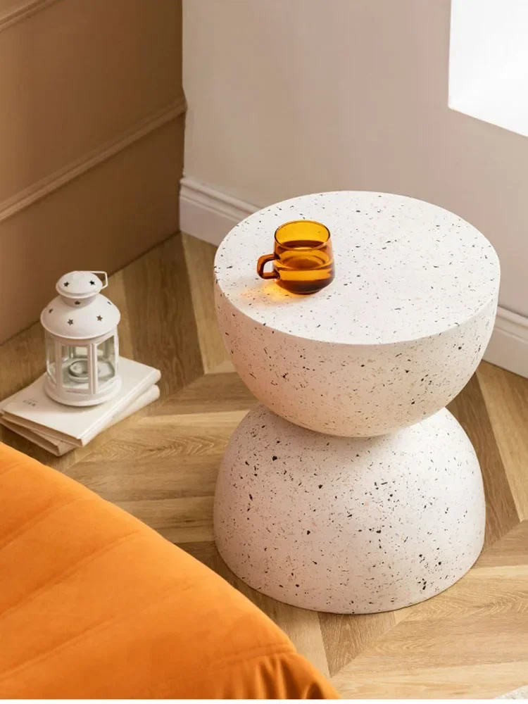 Nordic Design Round Coffee Tables Modern Living Room Sofa Side Tea Table Home Furniture Balcony Bedroom Auxiliary Small Desks