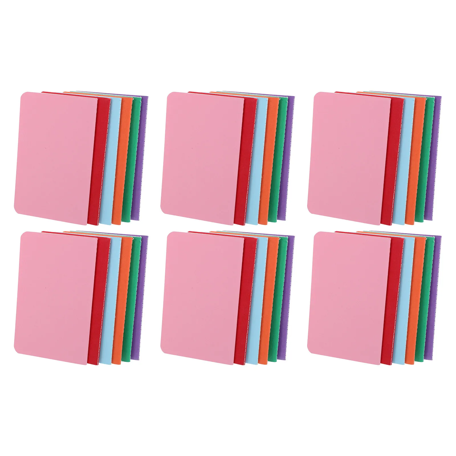 

36Pcs Mini Pocket Notebook Bulk Lined Memo Notepads Small Pocket Size Travel Writing Notepad Journal for Office School Supplies