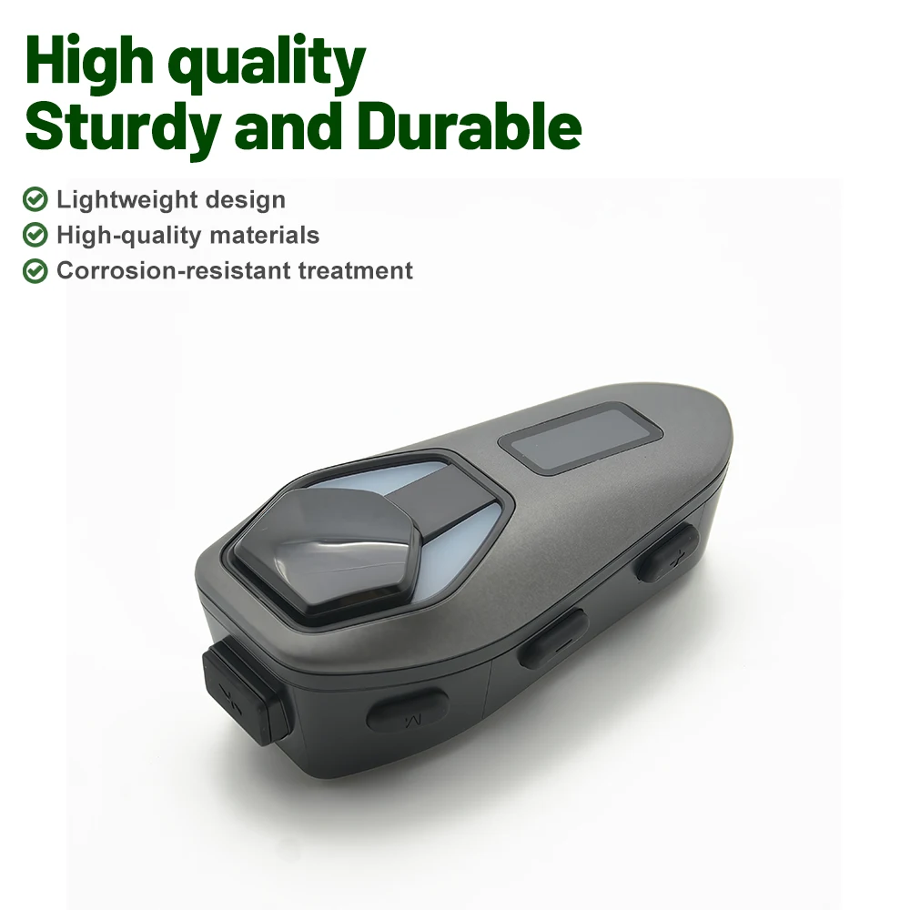 K13 2X ABS Motorcycle Helmet Bluetooth Headset IP65 Bluetooth 6.0 Wireless Helmet Intercom Intercom Function