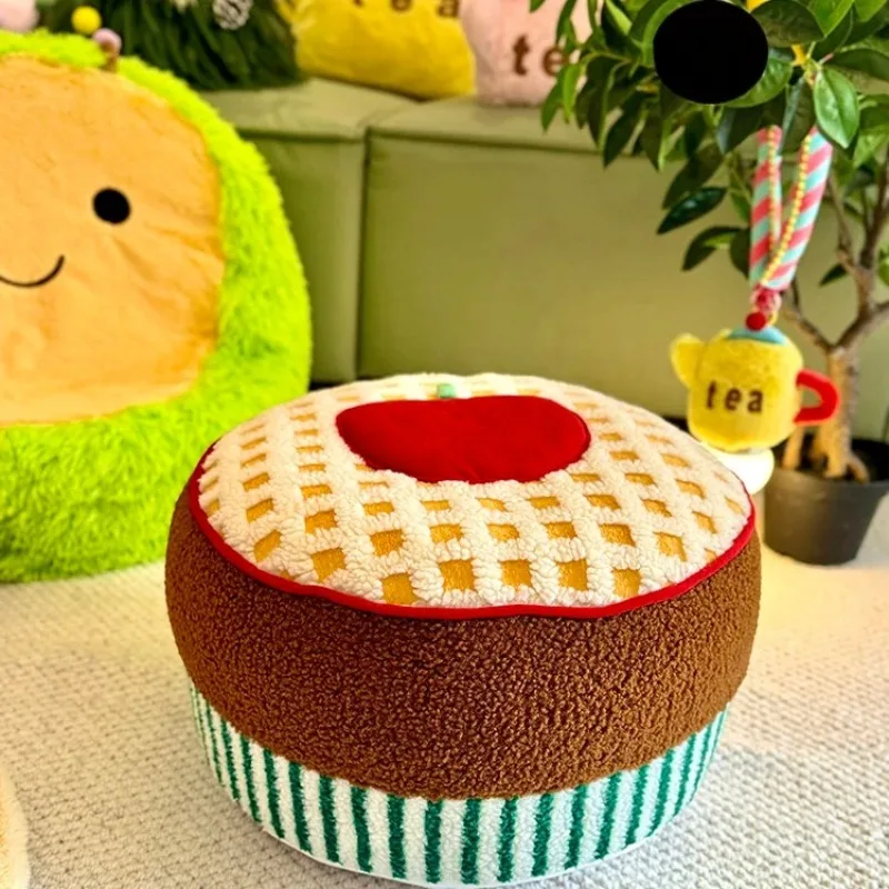 Cute Colorful Dopamine Floor Pouf Washable Tatami Seat Soft Ottoman Lazy Sofa for Bedroom Living Room INS Style