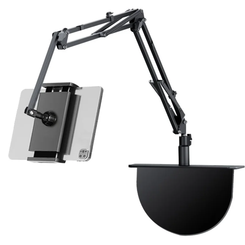 حامل الهاتف والكمبيوتر اللوحي الذكي المزود بتقنية البلوتوث بجانب السرير المخفي للعرض بدون استخدام اليدين والتصوير الفوتوغرافي والبث المباشر