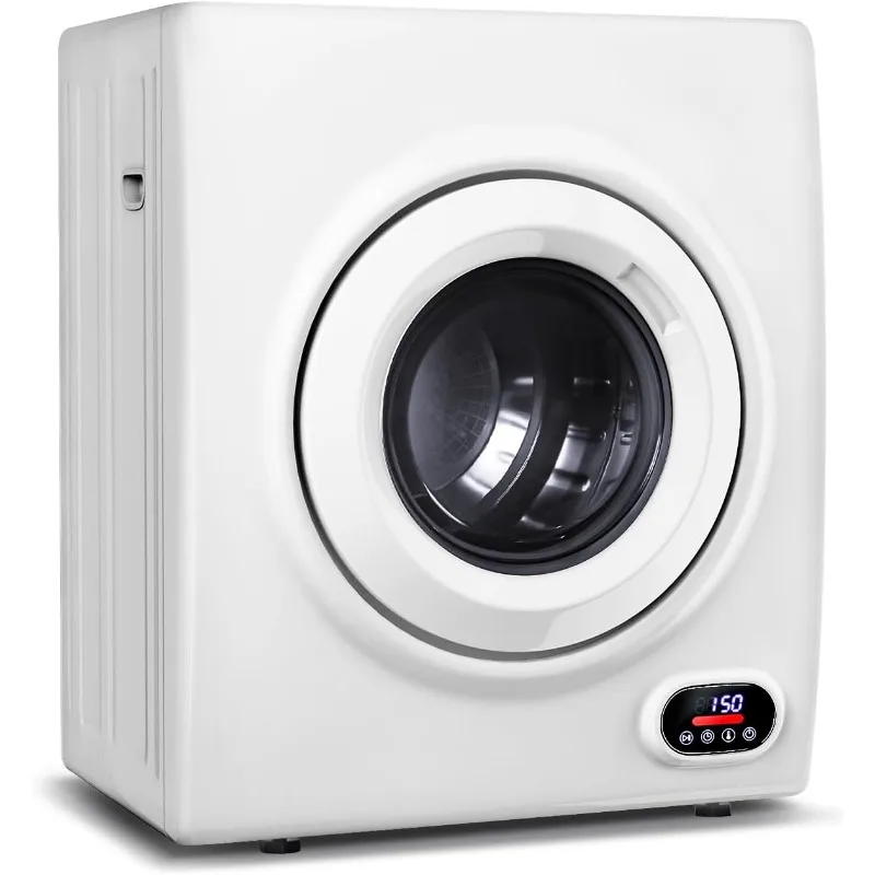 

Портативная сушилка для одежды 3,5 куб. фута — сушилка для одежды мощностью 1500 Вт с ванной из нержавеющей стали, станок с фронтальной загрузкой, сенсорная ЖК-панель