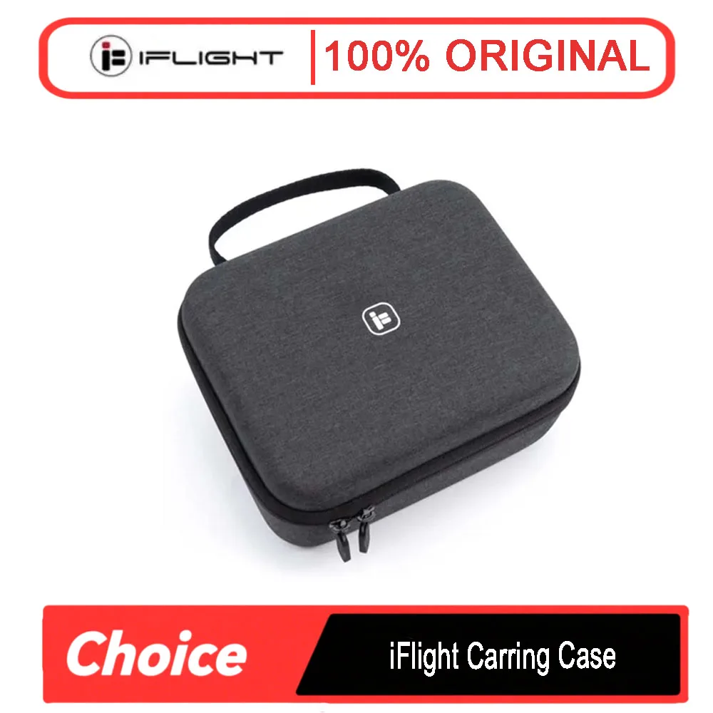 

Чехол для передатчика iFlight Commando 8 FPV — противоударный жесткий корпус из ЭВА, водонепроницаемый, портативный с регулируемым ремешком для радиоуправляемых дронов