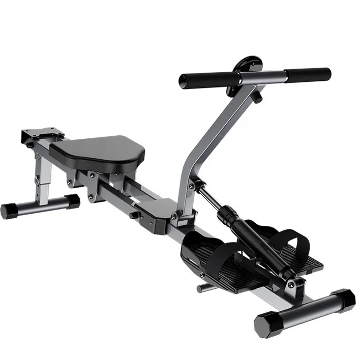 

Hot Sale Gym Indoor Home Strength Aerobic Fitness Training Upgrade Folding Hydraulic Pressure Rowing Machine