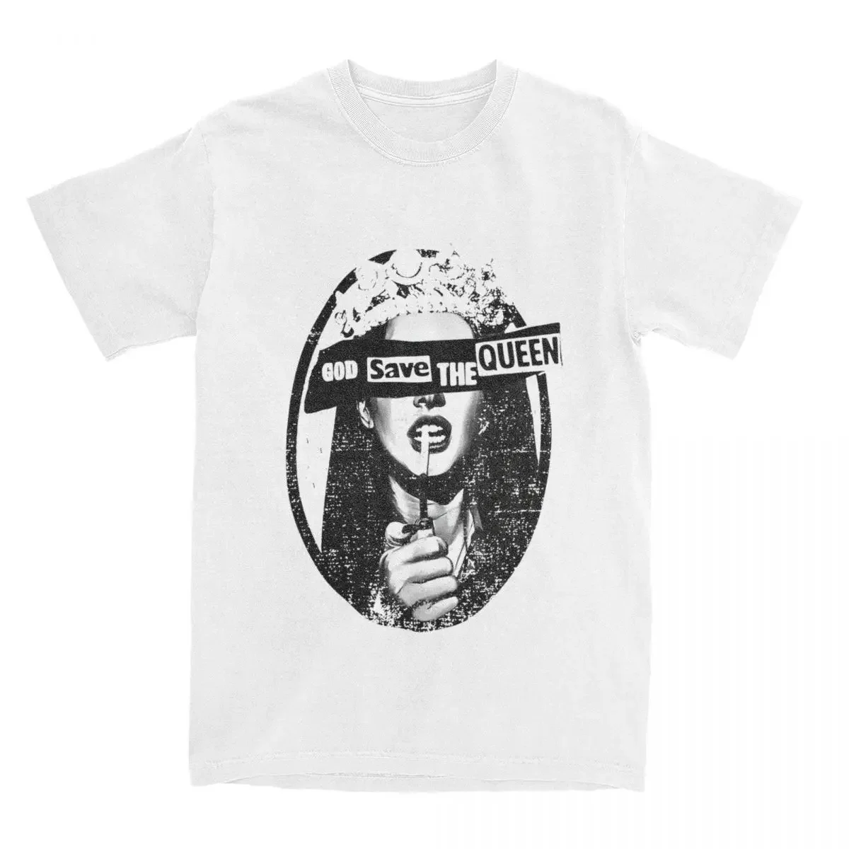 

Men T-shirts Lana Del Rey God Save The Queen Vintage Cotton Tees Short Sleeve T Shirts O Neck Tops Gift Idea