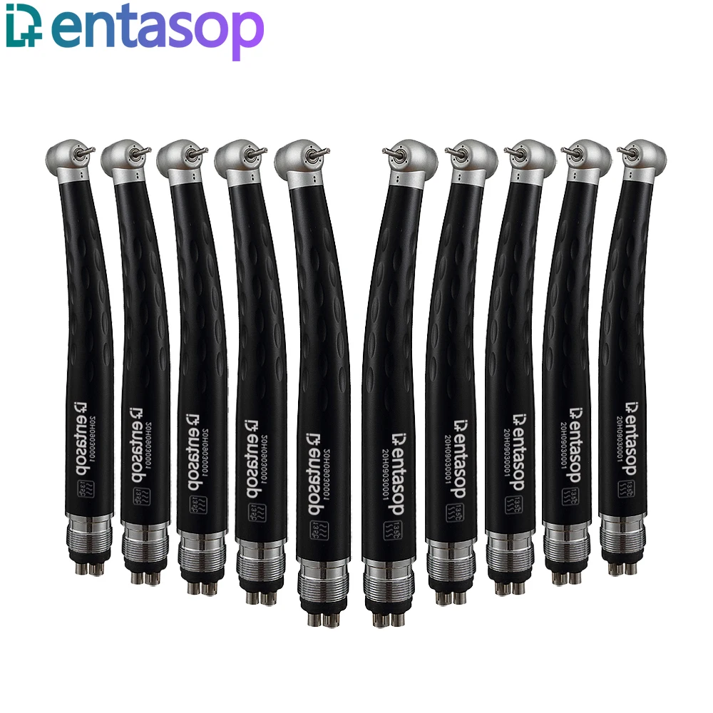 DENTASOP Anti-Slip Color High Speed Dental Handpiece 10 Pack (Black) dental implant  dentista  dental material