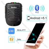Inrico B01 Wireless Microphone for F22 4G-W2PLUS T320 3G/4G Radio REALPTT ZELLO support Wireless Handheld Microphone