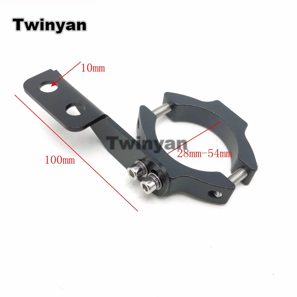 دراجة نارية الضباب ضوء جبل الأضواء حامل تحطم بار أضواء دعم نقل المشابك شوكة أنبوب جبل بدوره إشارة قوس