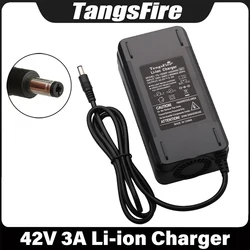 Output 42V 3A 18650 Li-ion Battery Charger 10Series For 36V Scooter Polymer Lithium Battery Charger DC High Quality Connector