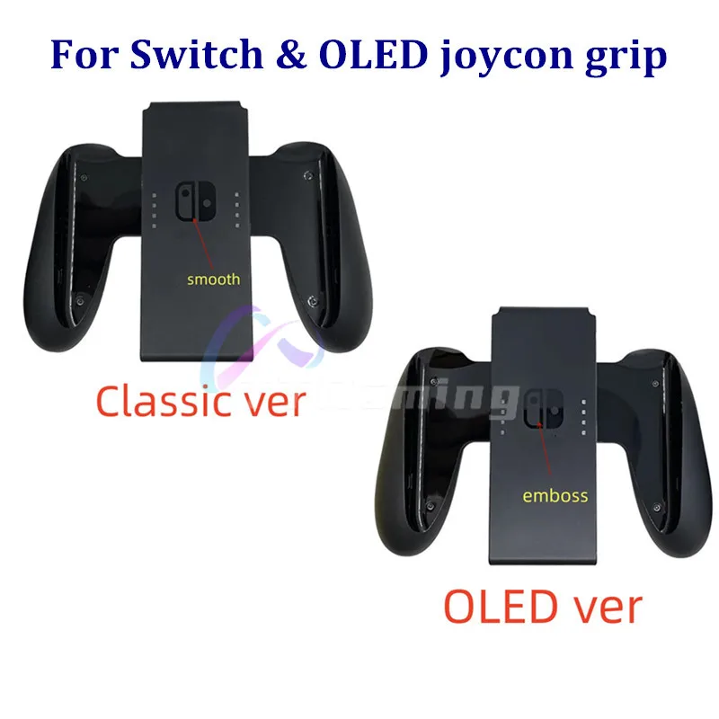 Orijinal Siyah Konfor Kavrama Nintendo Anahtarı OLED JoyCon Için Anahtar Kolu Tutucu Grip