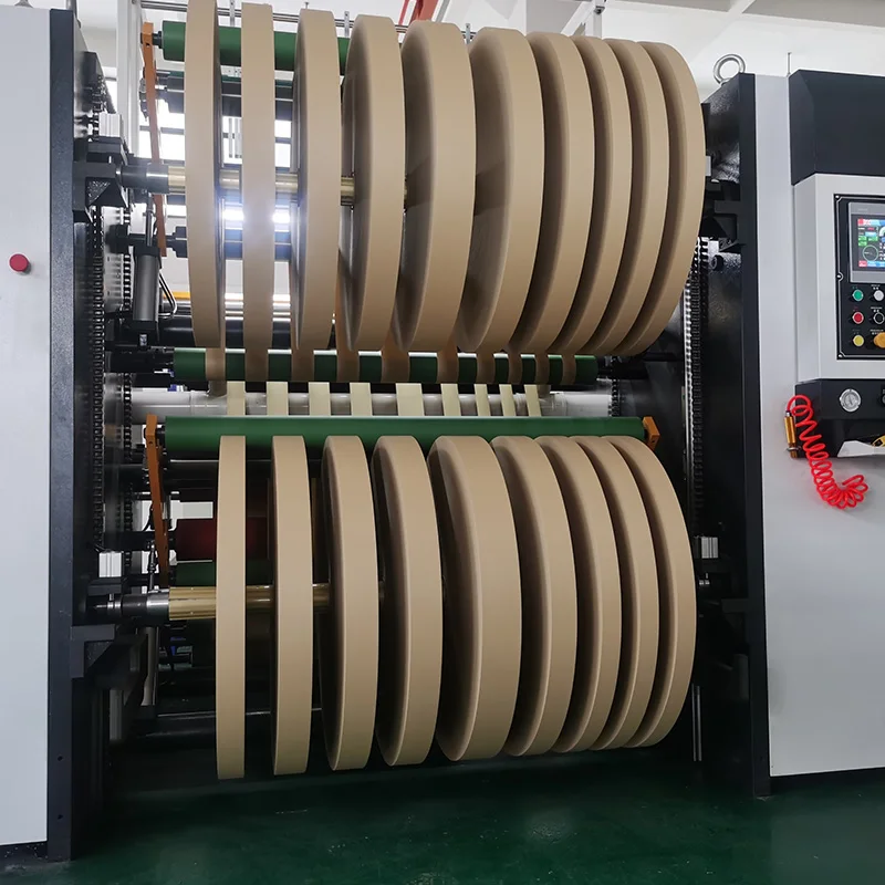 Automatic Unwinding Slitter Rewinder Machine for Kraft Paper Roll High Speed Cutting and Rewinding Equipment Industrial Use