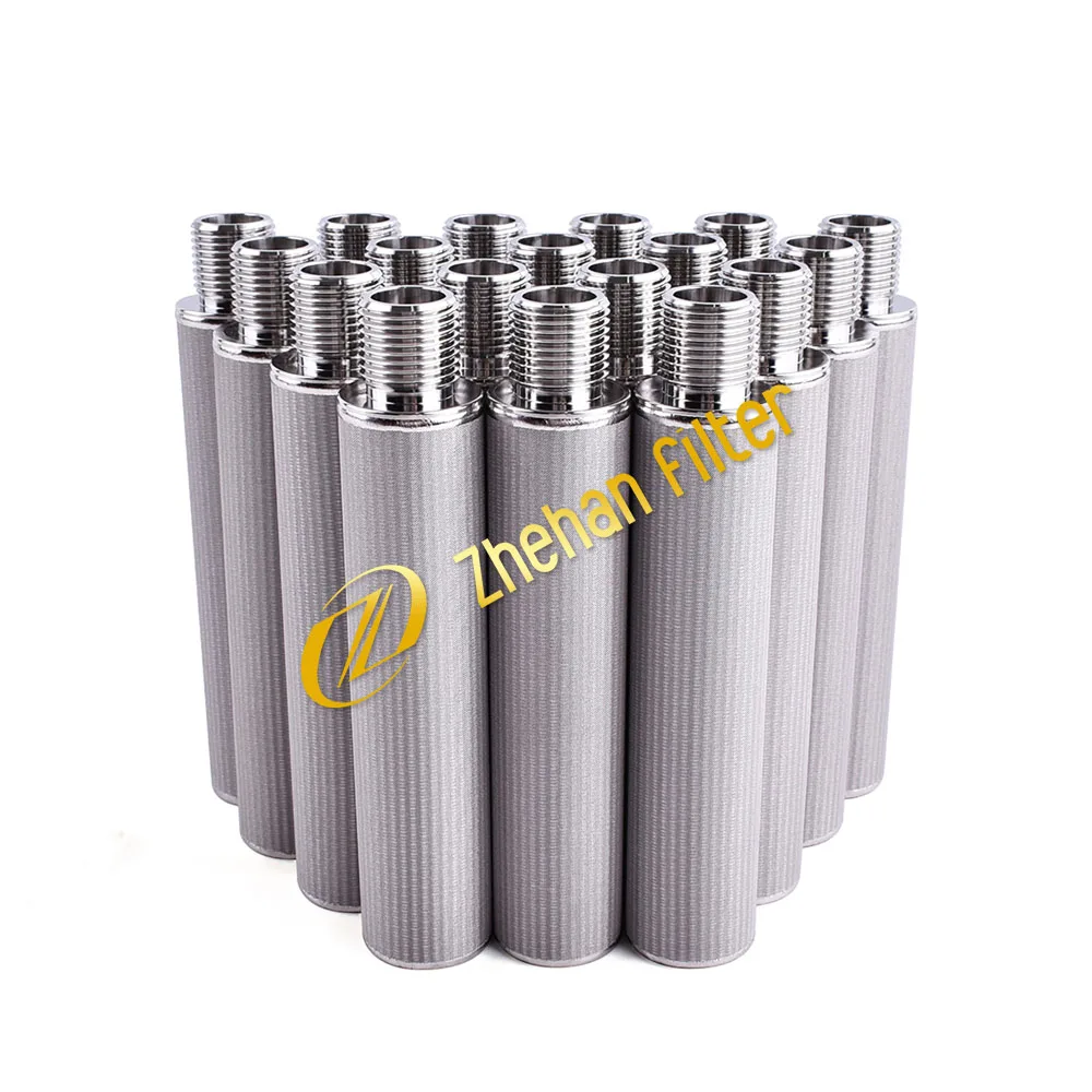 

Stainless Steel SS304 316 High-temperature and Dust Filter Sintered Mesh Filter element