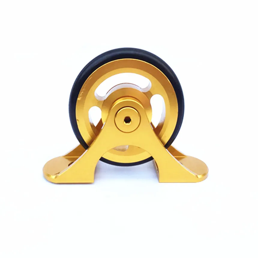 For Brompton Folding Bike Mudguard Bearing Easy Wheels Bicycle Aluminum Alloy Rubber Mud Removal Wheelset