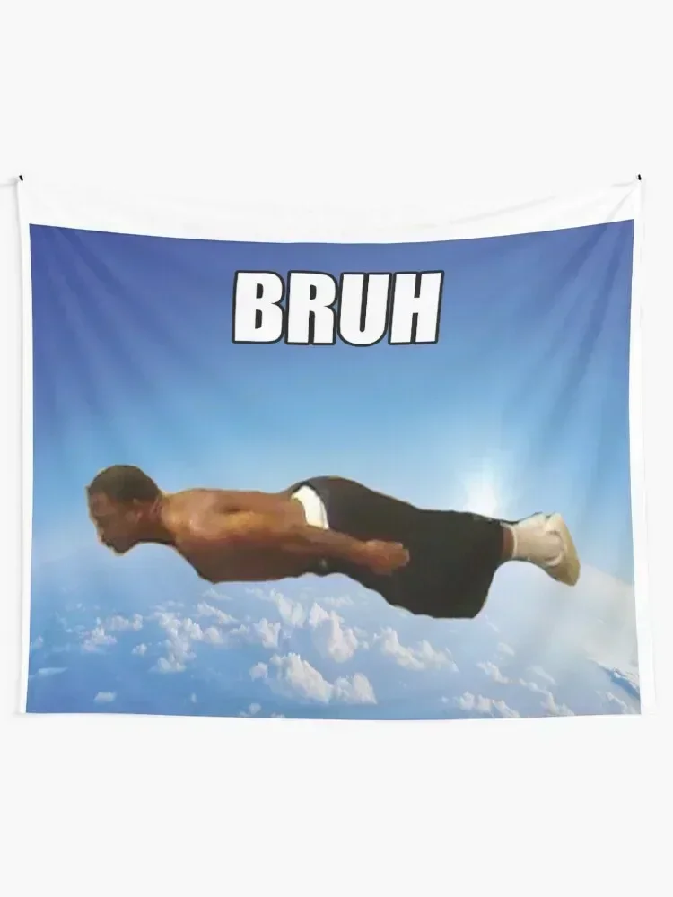 Bruh Dude Tapestry Wall Deco Aesthetic Decoration Tapestry