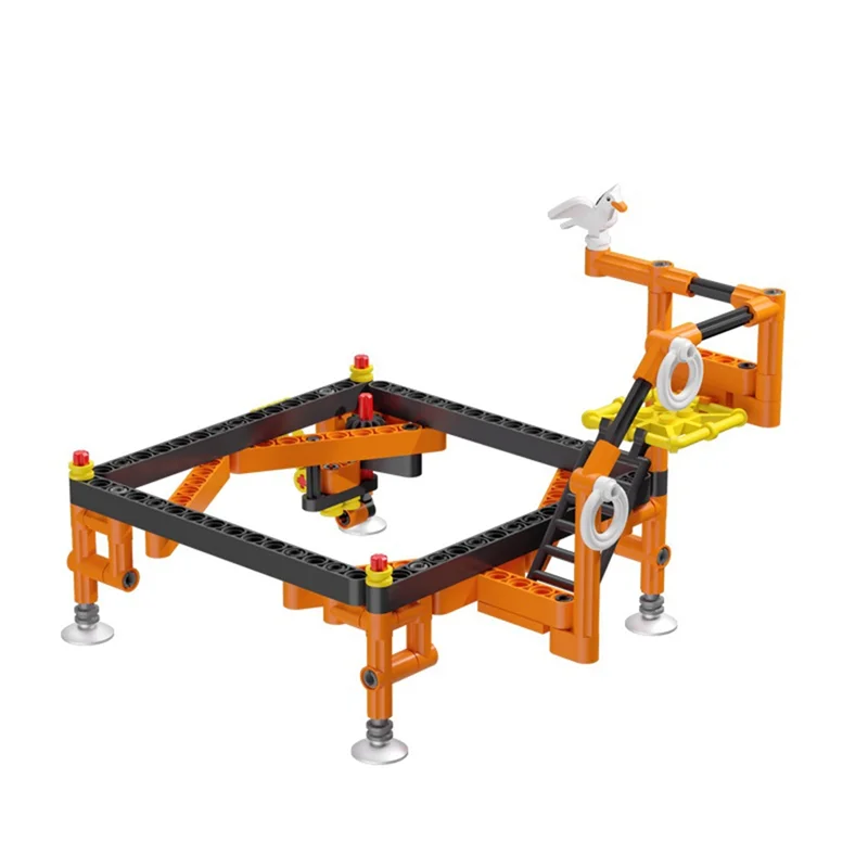 

-AS58 Building Block Host Stand One-Click Power On Assembly Base For Mac Mini M4/M4 Pro