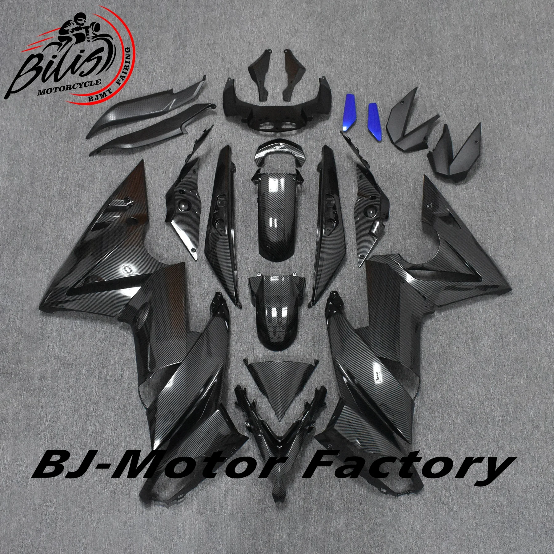 مجموعة هدايا بلاستيكية ABS للدراجات النارية مناسبة لـ Kawasaki Ninja 650 2009-2011 EX650 ER6F 2009-2011 هدية برتقالية