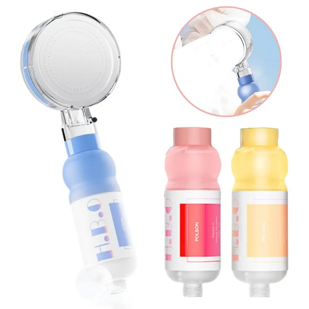 

Rose Shower Head Water Filter Dechlorination Anti-scaling Shower Scented Filter Impurities Mixed with Vitamin C