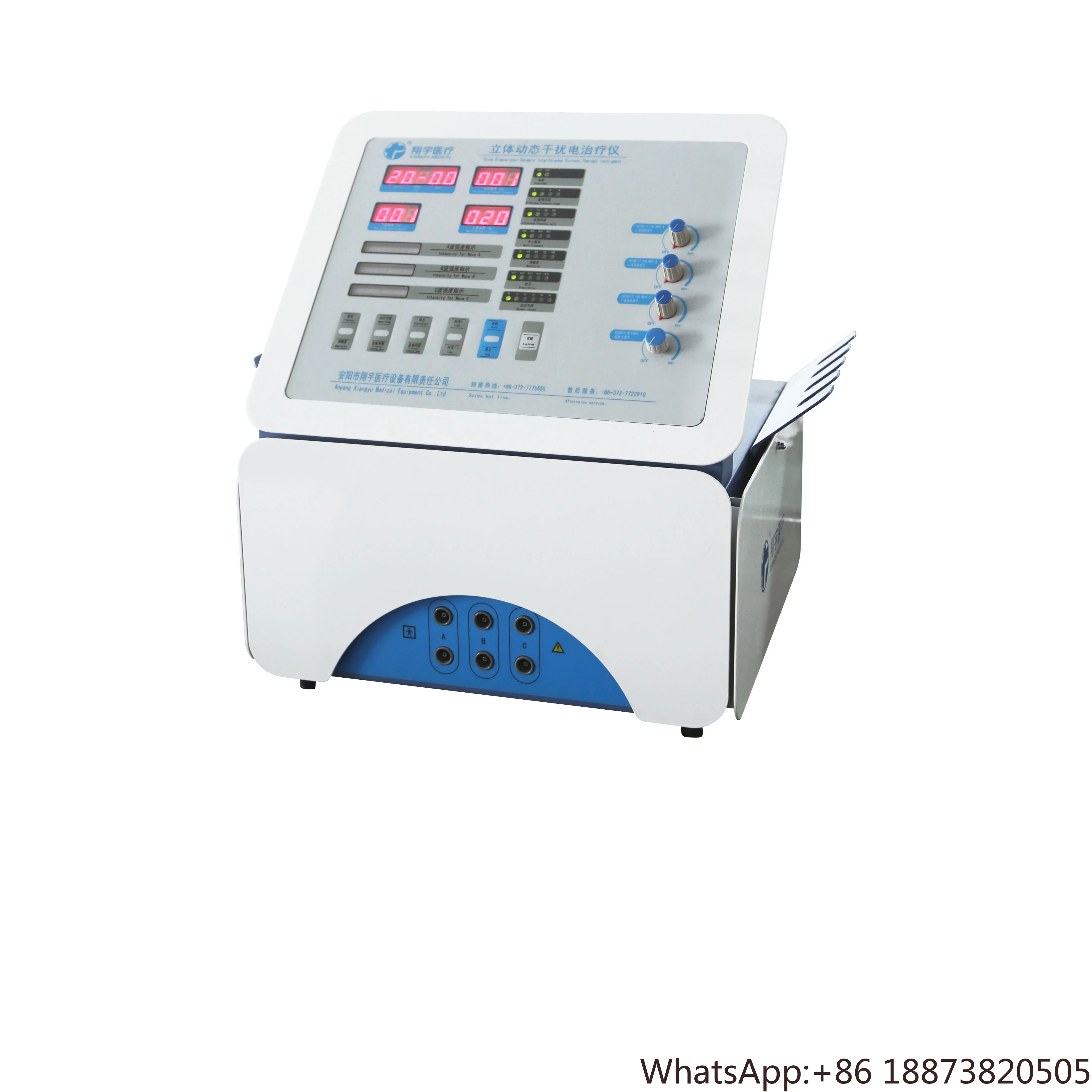 Physiotherapy Device Interferential Current Therapy Device Factory Supply Electrotherapy Device