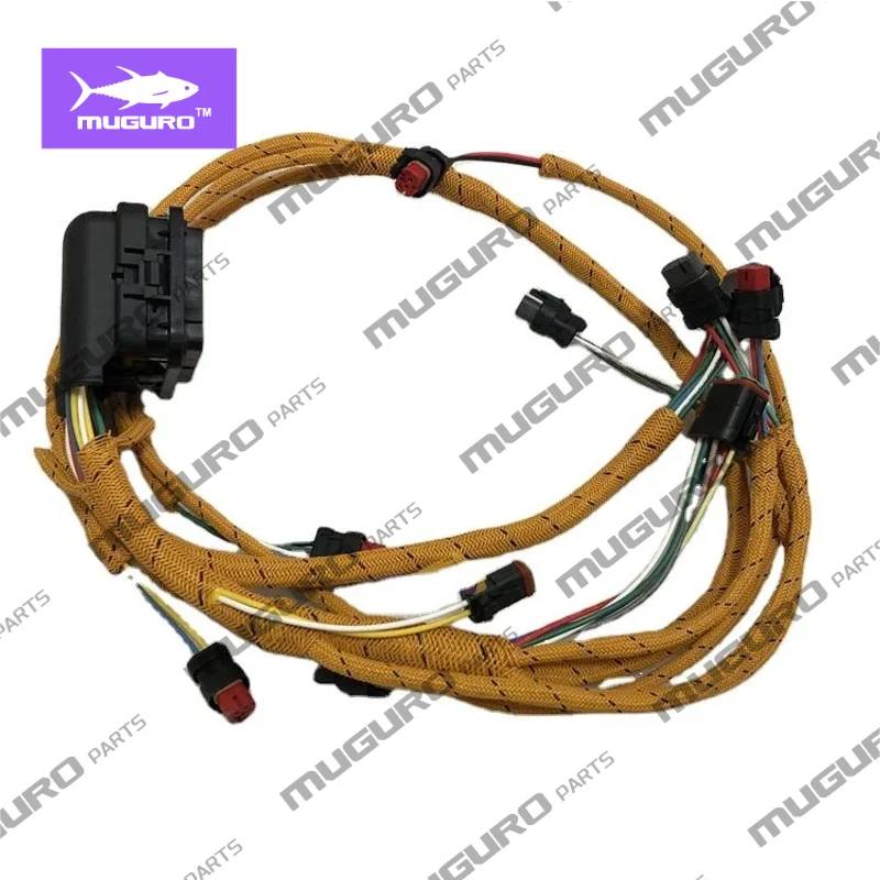 Excavator Spare Parts 354-0048 3540048 C13 Engine Wire Harness for Caterpillar 345C