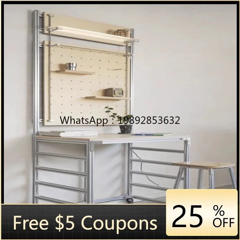 LYY الألومنيوم الشخصي البحرية مجلس رف شاشة Pegboard تخزين الرف الطابق الدائمة المطبخ تخزين الرف خزانة التخزين #1