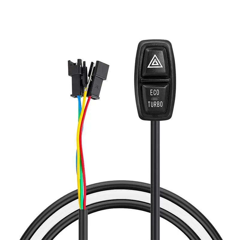 A74K Hazard Warning Indicator Switch for Dualtron Togo, Electric Scooter Accessories, Double Warning Button, ECO/TURBO Switch