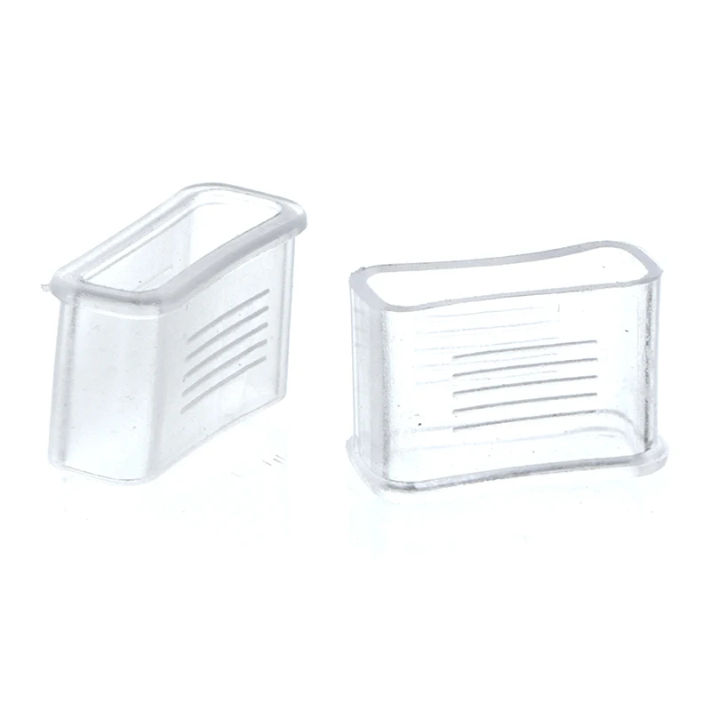 

20 шт. прозрачных чехлов для судейских свистков с мягкими насадками для рта, защитные аксессуары для футбольных судейских свистков