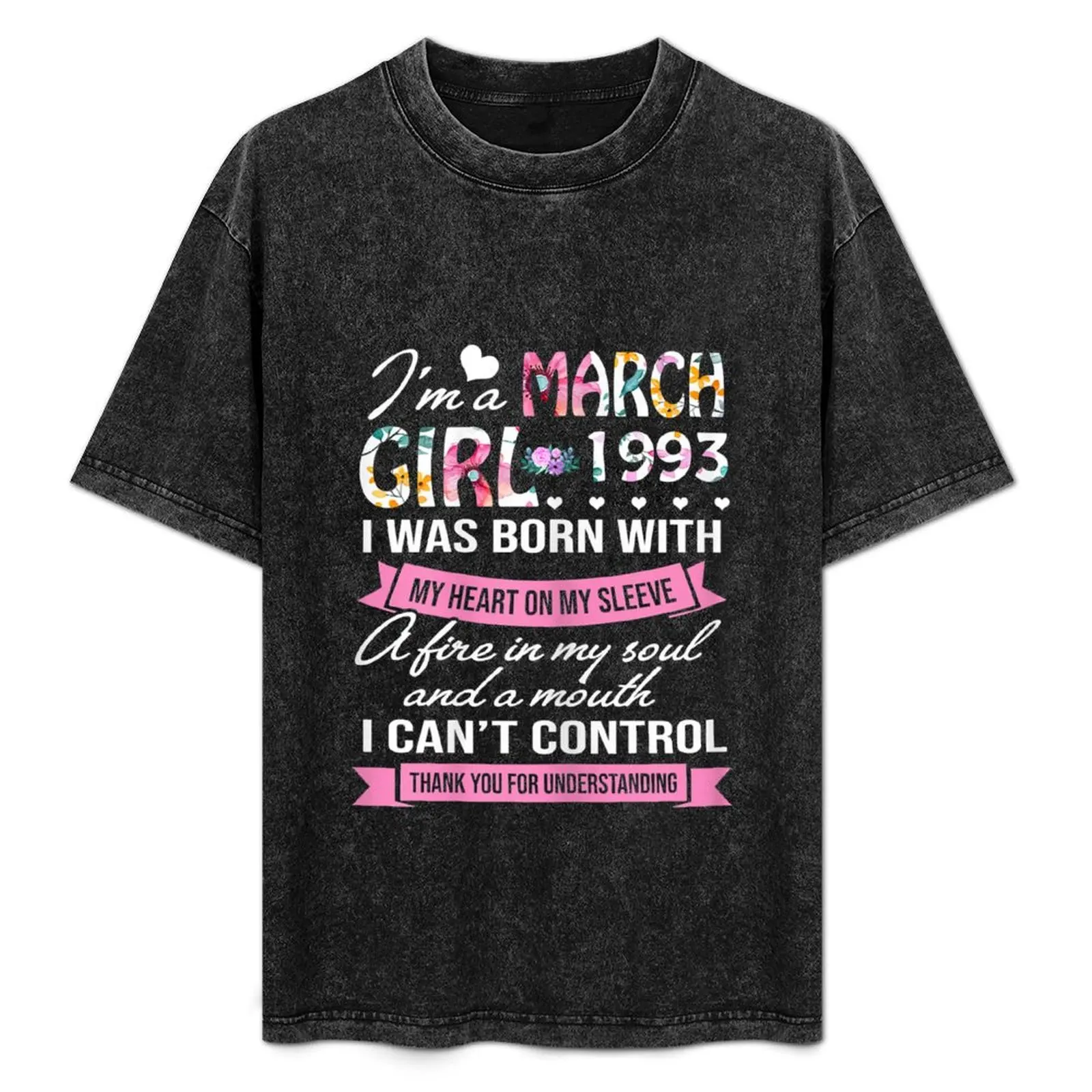 

Awesome Since 1993 29th Birthday I'm A March Girl 1993 T-Shirt topping funny meme t-shirts tee shirts for men
