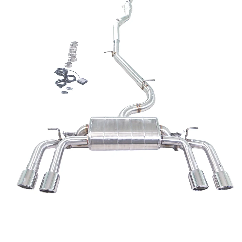 GFC/ For 2020 Seat cupra Ateca 2.0T with cat downspout + stainless steel performance exhaust, original motor