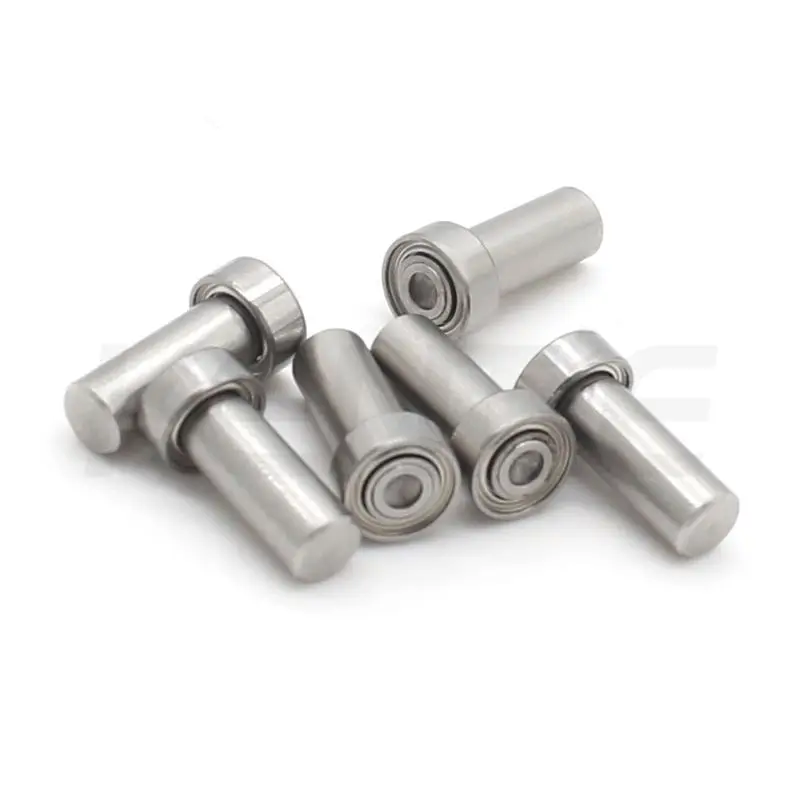 1PCS The manufacturer produces bearings MR63ZZ assembly deep groove ball bearings and stainless shafts