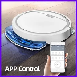 New Household Intelligent Vacuum Cleaner Automatic App Control Sweeping Robot 2800PA Suction Quiet Anti-drop Cleaning Machine