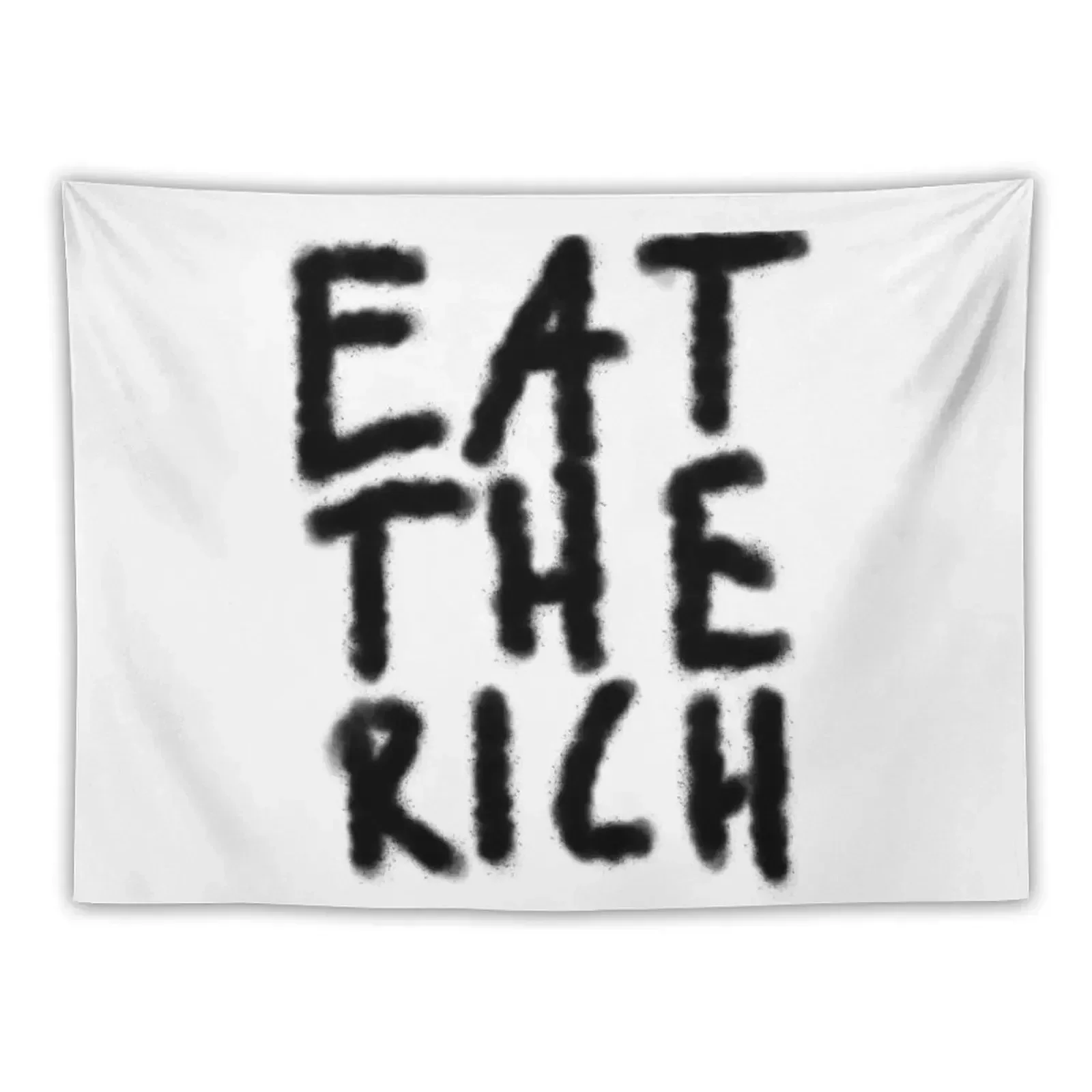 Eat the Rich Tapestry Room Aesthetic Room Decore Aesthetic Decor For Room Bedroom Decoration Tapestry