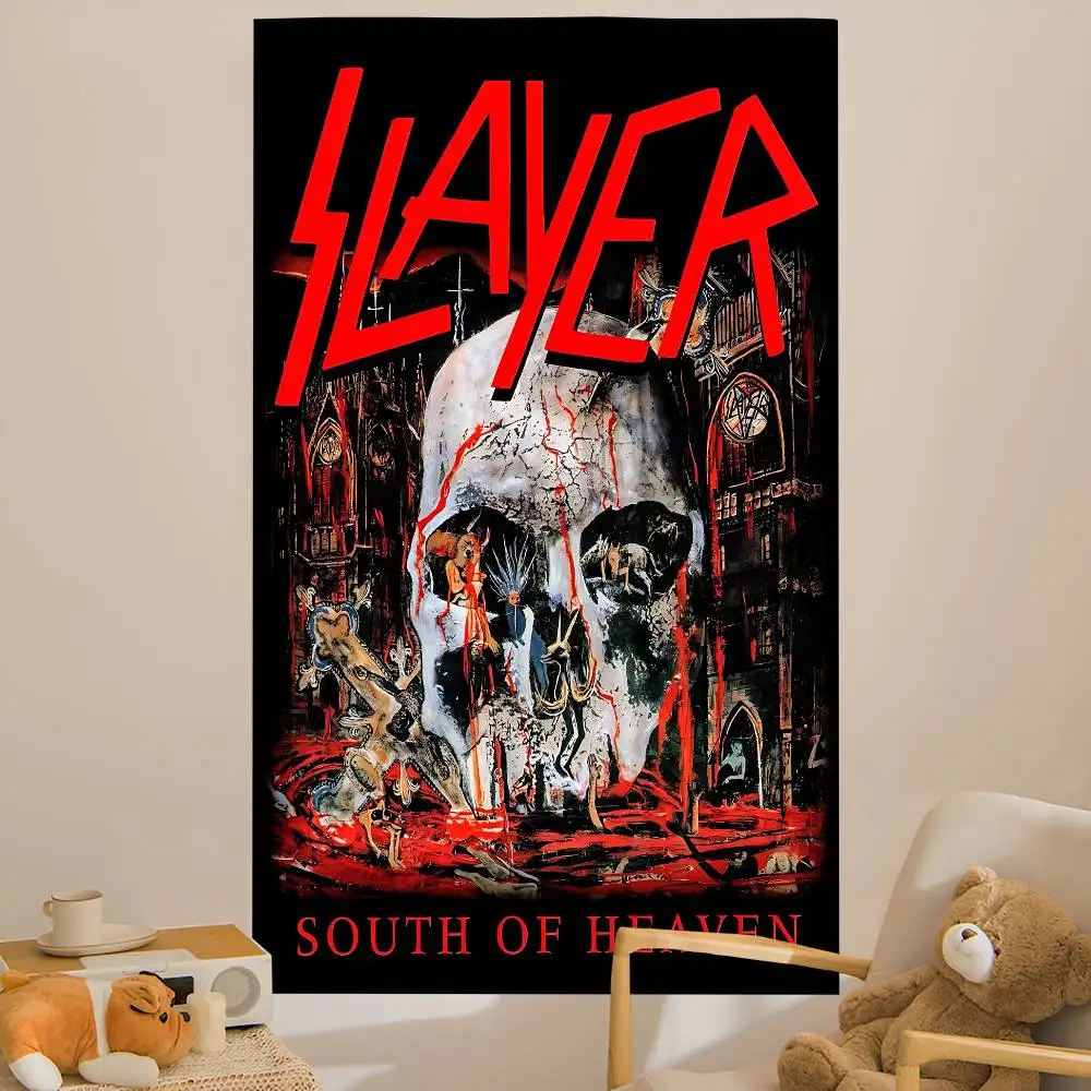 S-Slayers Band Cartoon Tapestry Home Decoration hippie bohemian decoration divination Home Decor