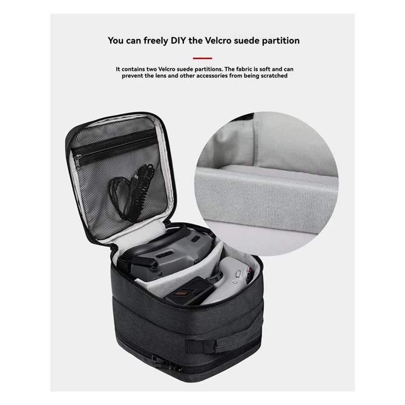 

【Эксклюзивный!】Для DJI Avata Drone Чехол для переноски большой емкости Водонепроницаемая противоударная сумка для хранения DJI Avata и аксессуаров