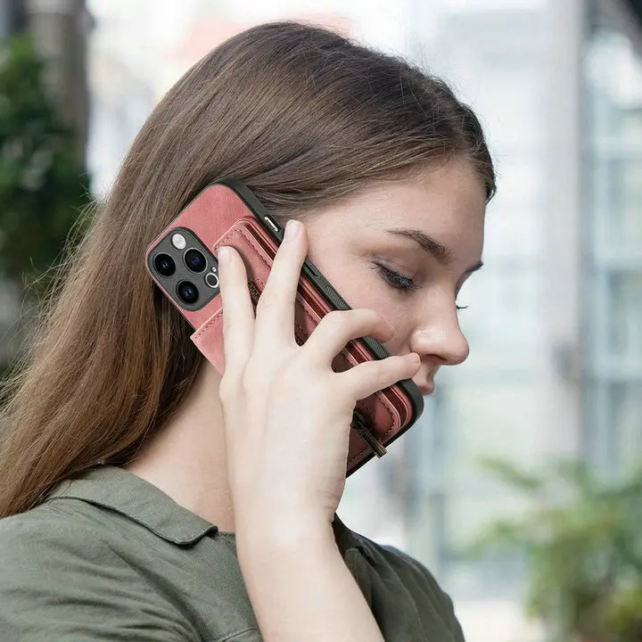 Für Xiaomi 17T 15T 14T 13T Brieftaschen-Hülle mit Reißverschluss Leder-Kartenetui Xiaomi 14T Redmi Note 13 Pro Plus 5G Hülle Mi 17 15 T 14 Rückseiten-Capa – Detail 9