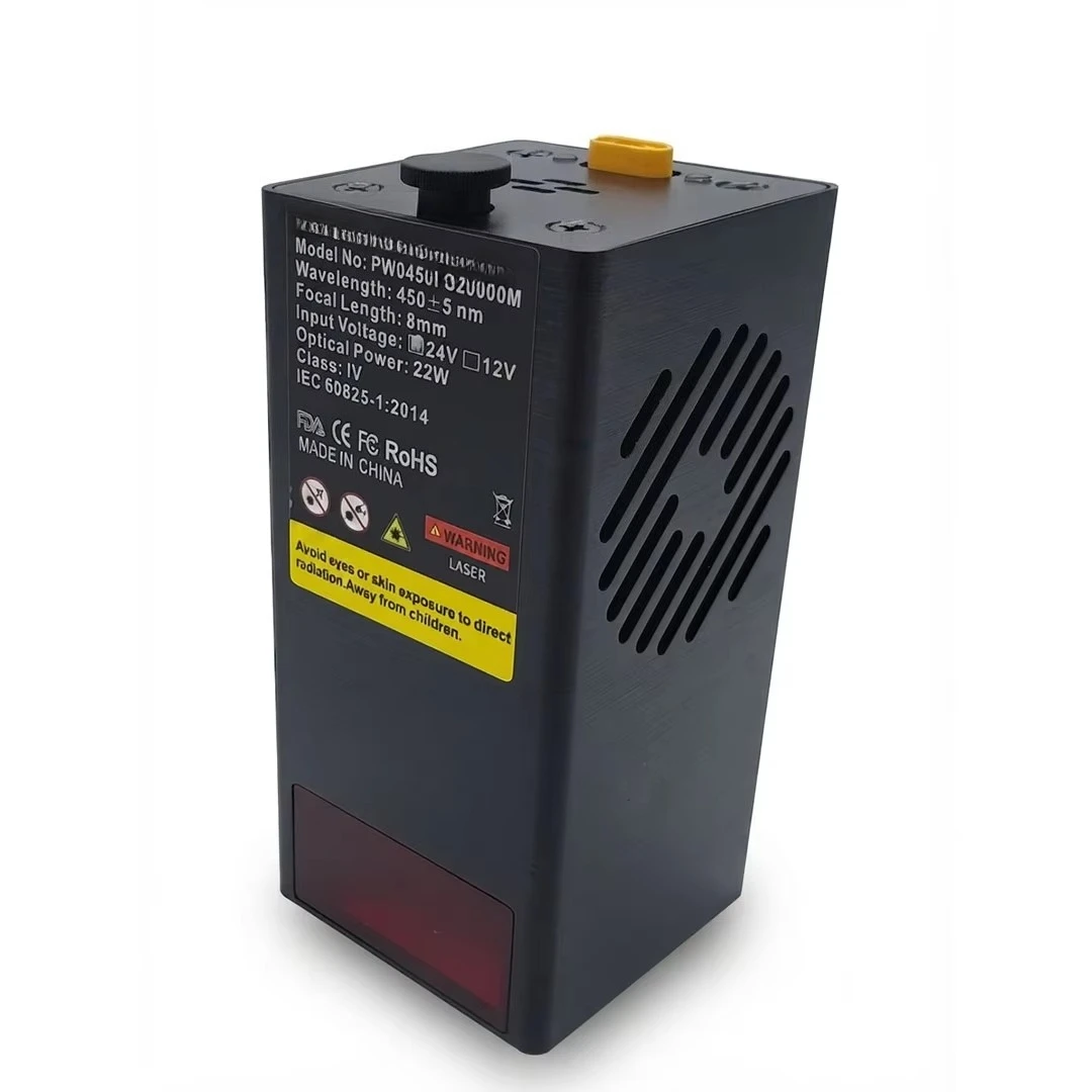 450nm 20W Engraver Module Diode Engraving Module for DIY Machine Engraver Wood and Leather Crafting