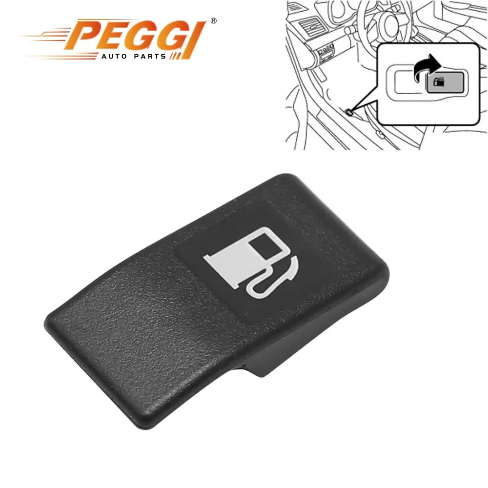 Tapa de Combustible con Manija y Perilla de Liberación para Subaru Impreza Forester Legacy Outback WRX STi 2003-2007 57346AA010ML