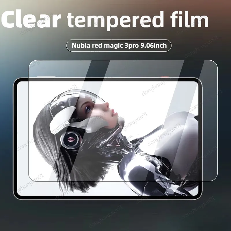 

Для ZTE RedMagic Tablet 3 Pro NP05J 9,06 дюйма 2025 Новая защитная пленка из закаленного стекла 9H для игрового планшета REDMAGIC Astra 9,06 дюйма