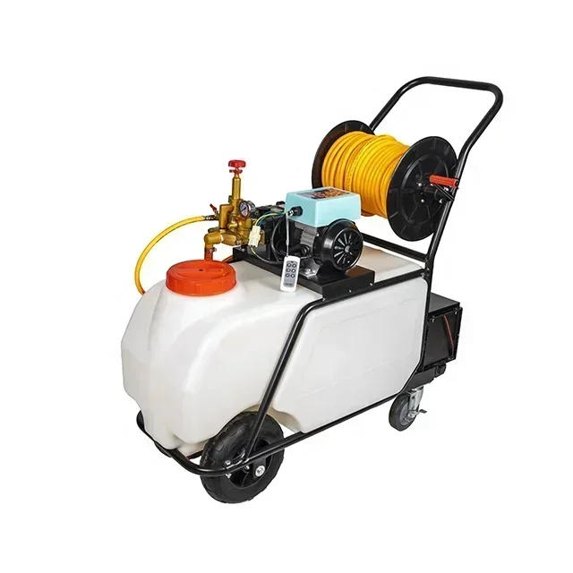 48V60V72V hand push sprayer agricultural automatic electric  sprayer