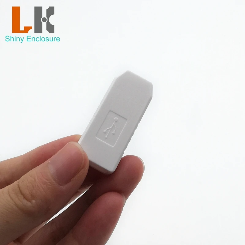 プラスチック製USBエンクロージャー40x 17x10mm,プラスチック製ジャンクションボックス,素晴らしいオファー,LK-USB01