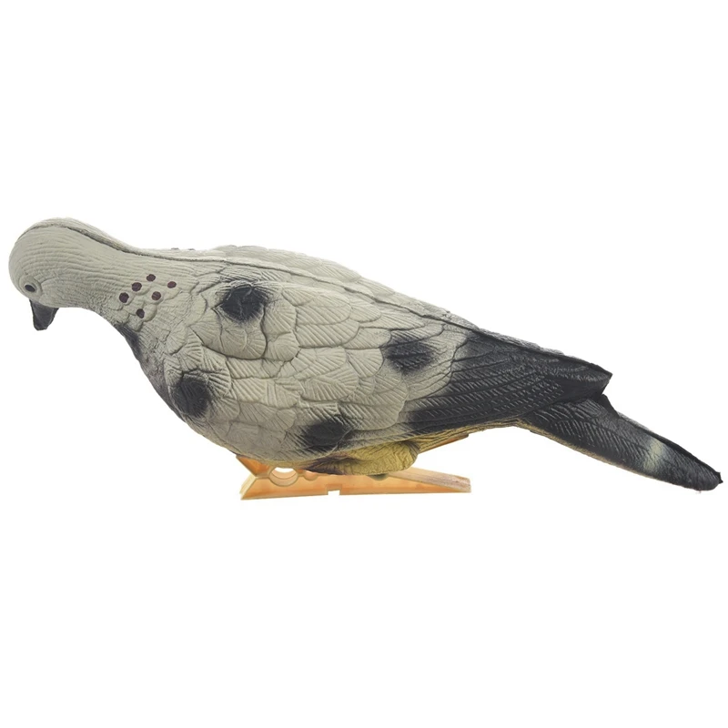 Leurre de simulation de colombe en mousse brûleur, cible de pigeon 3D, chasse sur le terrain, tir à l'arc extérieur, 4 pièces