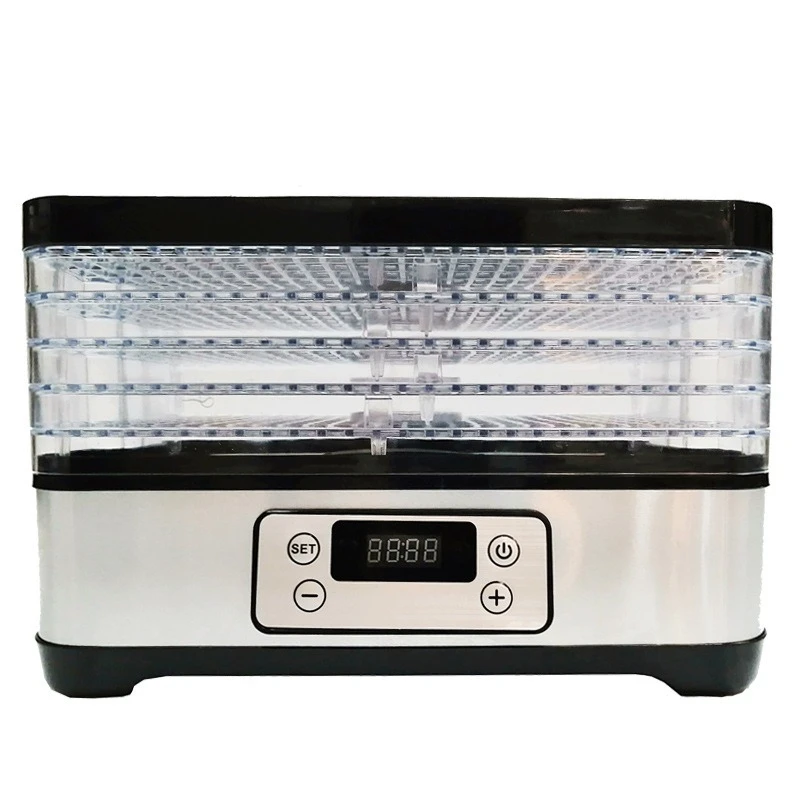 Fruit dryer Household fruit dryer Vegetable meat air dryer Five layers of hot air Food quick drying Energy saving multi-function