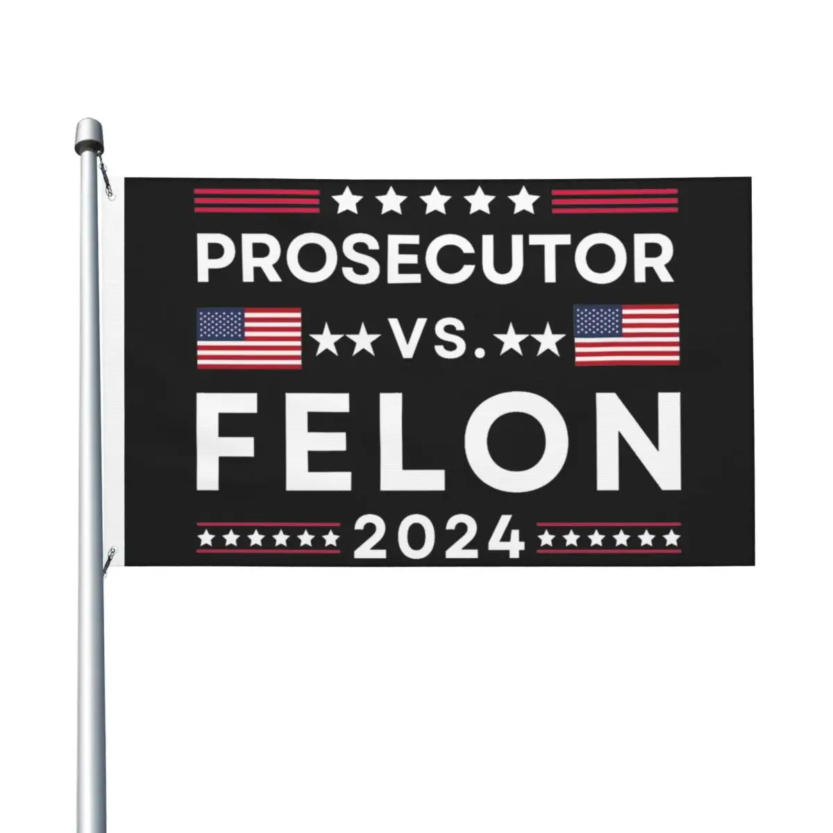 Prosecutor VS Felon 2024 Flag Outdoor Banner All Weather Kamala Harris Joe Biden Decoration Double Sided 2x3 3x5 4x6 5x8 FT Flag