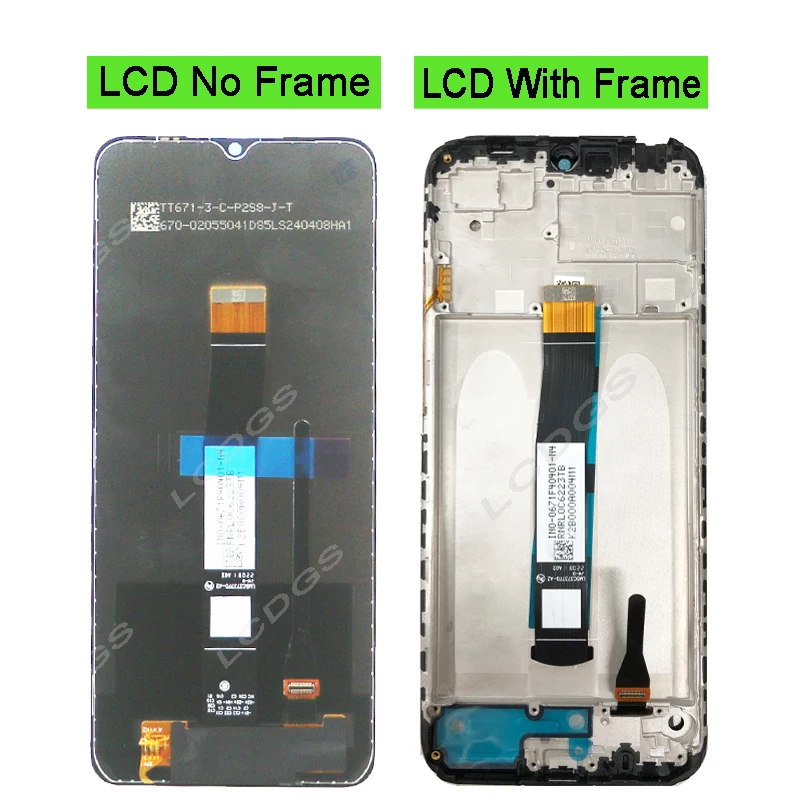 6.71" Original For Xiaomi Redmi 10C LCD Display Touch Screen Digitizer Assembly With Frame For Redmi 10C 220333QBI Lcd Screen image 2