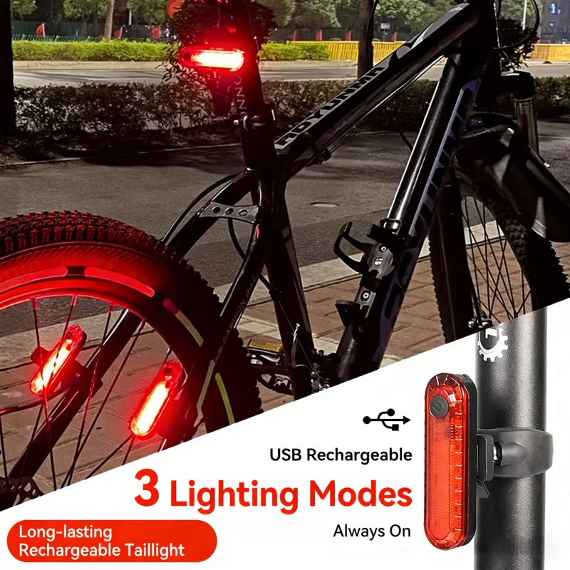 

Задний фонарь для велосипеда, перезаряжаемый через USB, бело-красный светодиодный, яркий, для безопасности, предупреждающий, для шлема, аксессуары для велоспорта
