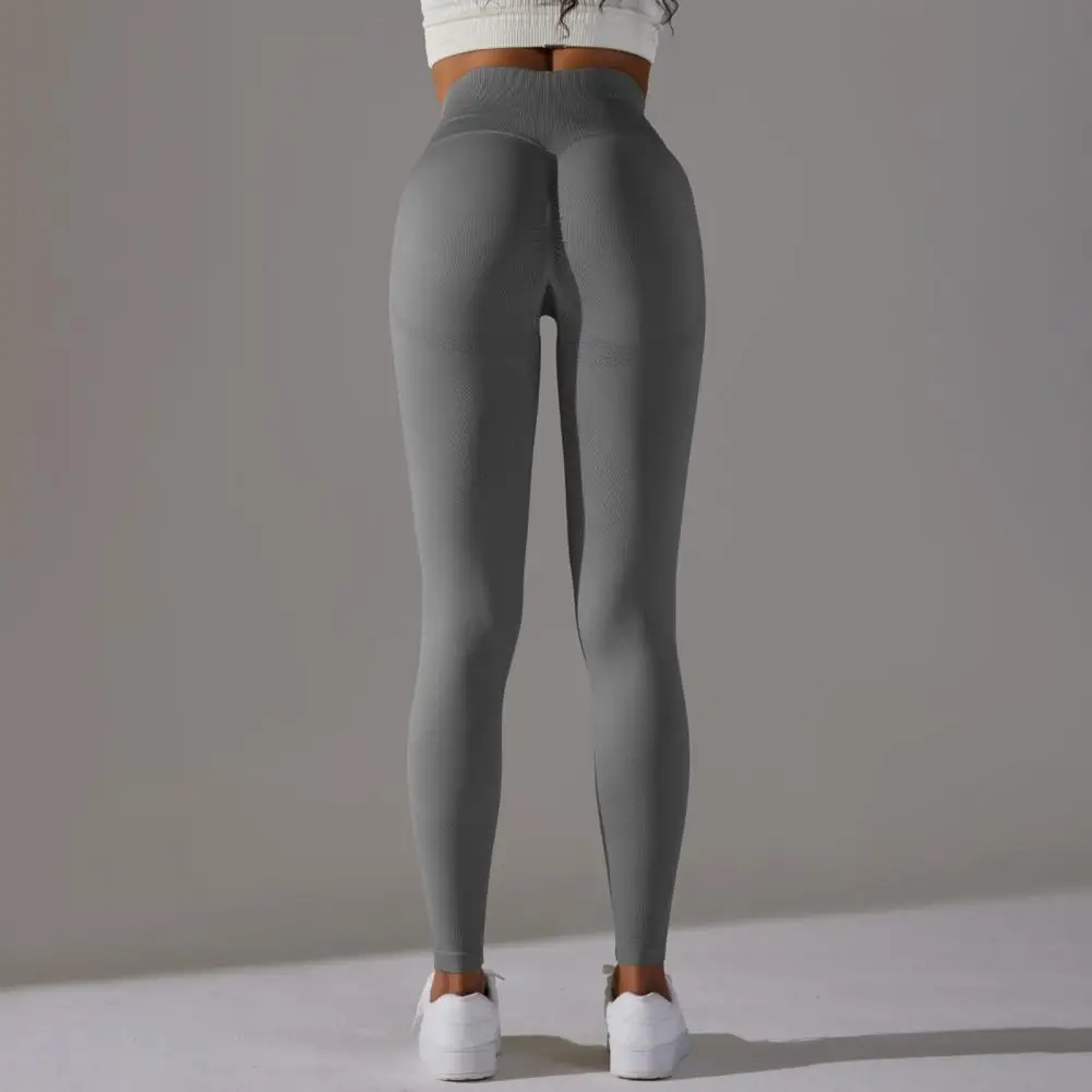 Legging wanita Push Up tanpa kelim Yoga, Legging olahraga Fitness Gym olahraga Legging ketat mode latihan celana lari