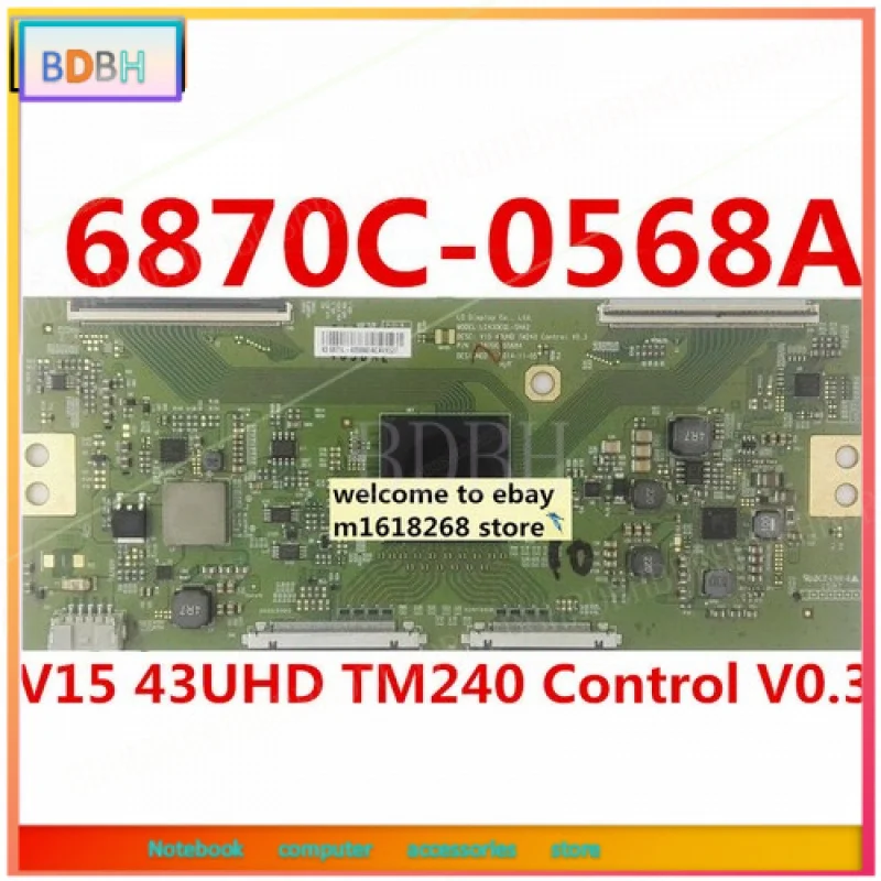 Placa T-Con 6870C-0568A V15 43UHD TM240 Control V0.3 para SONY XBR-43X830C