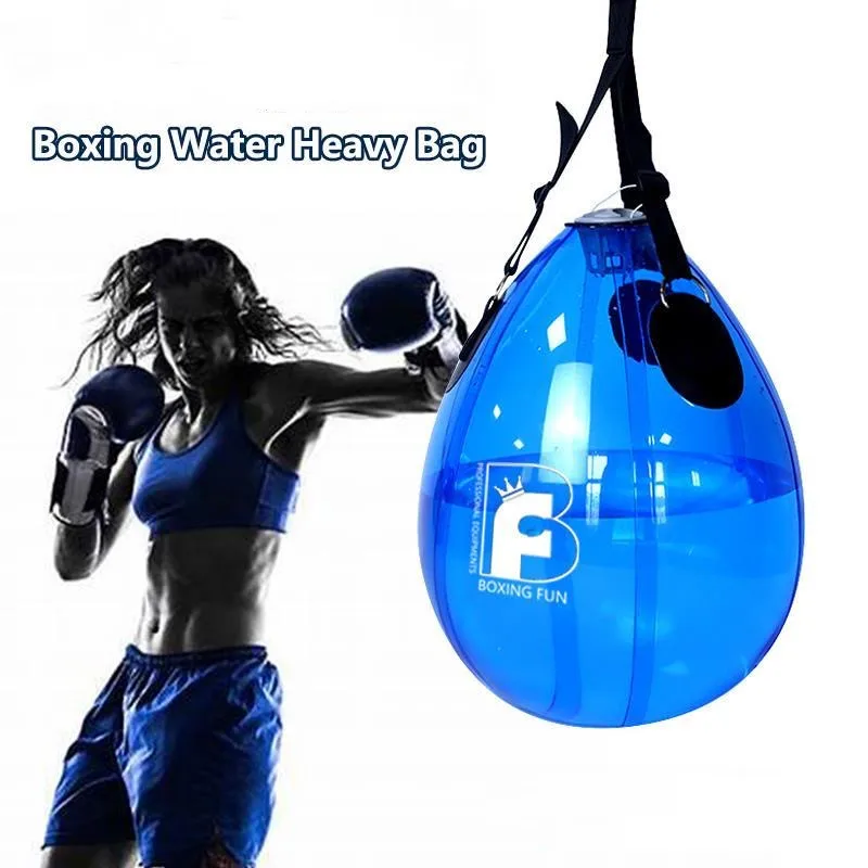 Multifunctional Boxing Water Heavy Bag Water Filled Boxing Sandbag Venting Decompression Speed Ball Home Fighting Training Ball