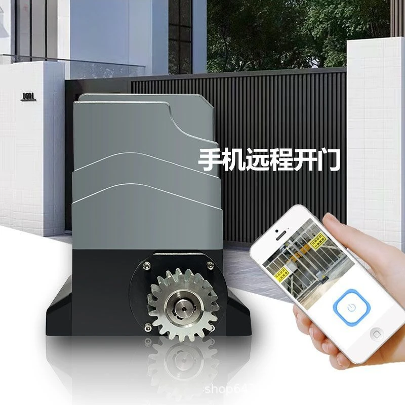 All In One Linear Sliding Gate Opener Remote Control Electric Automatic Gate Motor For Outdoor Courtyard Access Control Gate