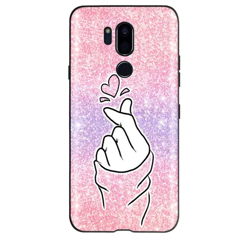 För LG G7 ThinQ Skal Sött Målat Skydd Mjukt Silikon Telefonskal För LG G7 Thinq LM-G710 G710 G7+ Bakstycke 6,1'' Fundas Stötfångare 8 best sales LG G7 ThinQ-skal - №2